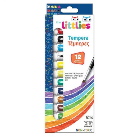 ΤΕΜΠΕΡΑ THE LITTLIES 12ml ΣΕΤ (12 τμχ) (646031)