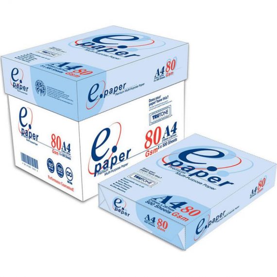 ΧΑΡΤΙ ΦΩΤΟΤΥΠΙΚΟ Α4 E-PAPER 80gr/m² (500 Φ.)