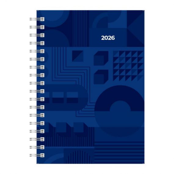 ΗΜΕΡΟΛΟΓΙΟ SPIRAL 210 ΗΜΕΡΗΣΙΟ 16.6X23.8 ΜΠΛΕ (20.00212) – 2026
