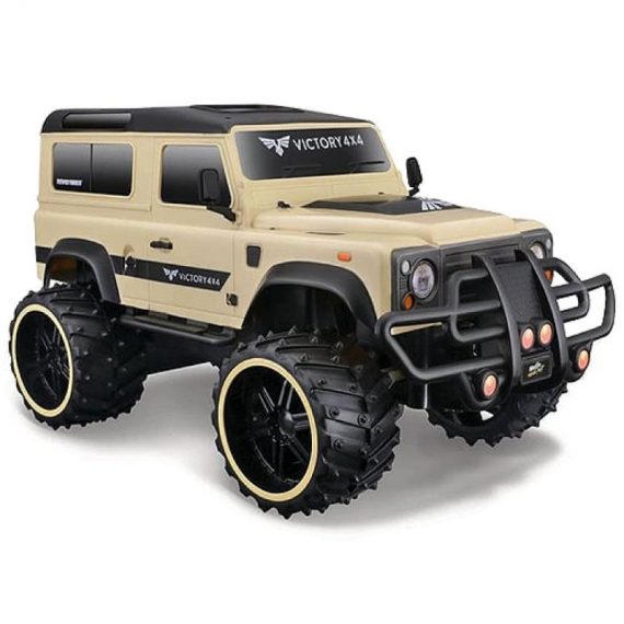 MAISTO 1:16 RC – ΤΗΛΕΚΑΤΕΥΘΥΝΟΜΕΝΟ OFF ROAD LAND ROVER DEFENDER BEIGE