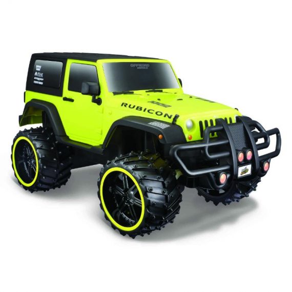 MAISTO 1:16 RC – ΤΗΛΕΚΑΤΕΥΘΥΝΟΜΕΝΟ OFF ROAD JEEP WRANGLER RUBICON YELLOW