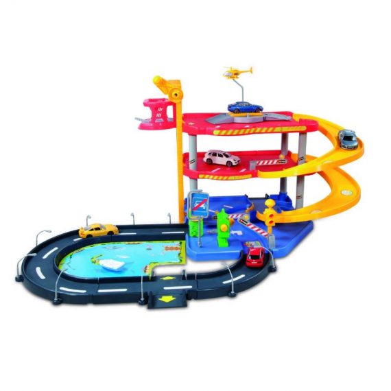 BBURAGO 1:43 STREETFIRE – PARKING PLAYSET (WITH 2 CARS)