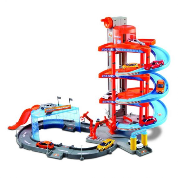 BBURAGO 1:43 STREETFIRE – MEGA DEALER SHOWROOM (WITH 2 CARS)