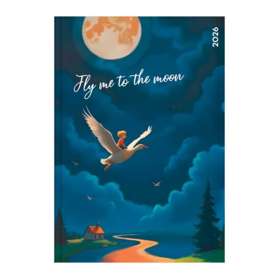 ΗΜΕΡΟΛΟΓΙΟ IT&apos;S MAGIC ΗΜΕΡΗΣΙΟ 16.6X23.8 FLY ME TO THE MOON A (74.03612) – 2026