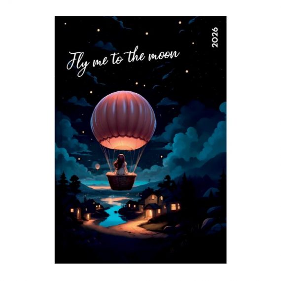 ΗΜΕΡΟΛΟΓΙΟ IT&apos;S MAGIC ΗΜΕΡΗΣΙΟ 16.6X23.8 FLY ME TO THE MOON B (74.03612) – 2026