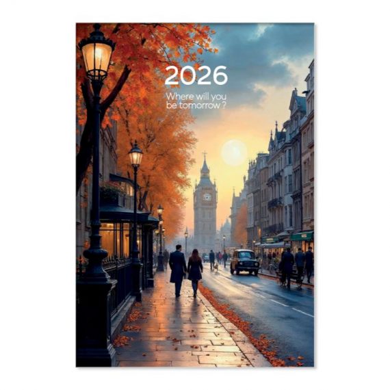 ΗΜΕΡΟΛΟΓΙΟ AROUND THE WORLD ΗΜΕΡΗΣΙΟ 16.6X23.8 ΣΧΕΔΙΟ 5 (20.11152) – 2026