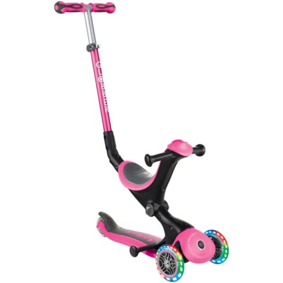 ΠΑΤΙΝΙ GLOBBER GO UP DELUXE LIGHTS DEEP PINK (646-110)