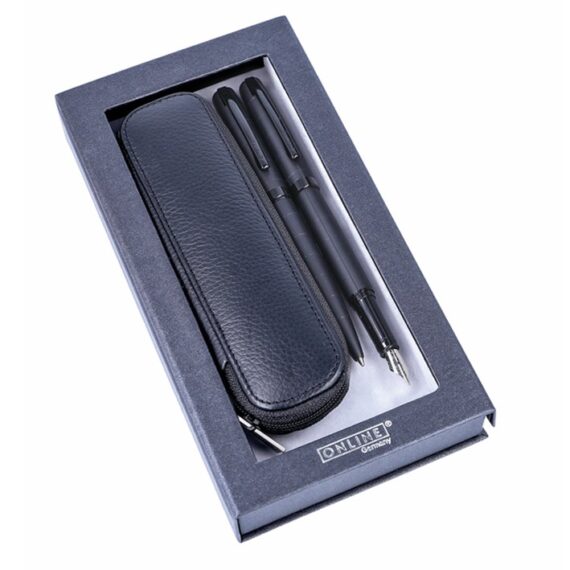 στυλο-και-πενα-eleganza-black-style-δερματινη-θηκη-σε-κουτι-και-online