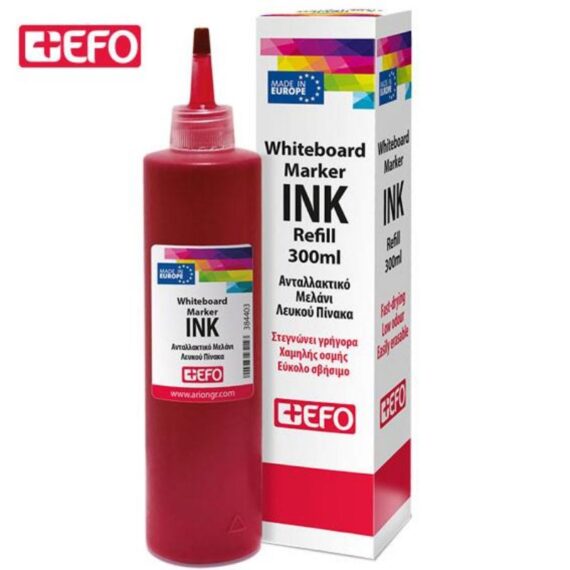 ΜΕΛΑΝΙ ΜΑΡΚΑΔΟΡΟΥ ΠΙΝΑΚΟΣ +EFO 300ml ΚΟΚΚΙΝΟ