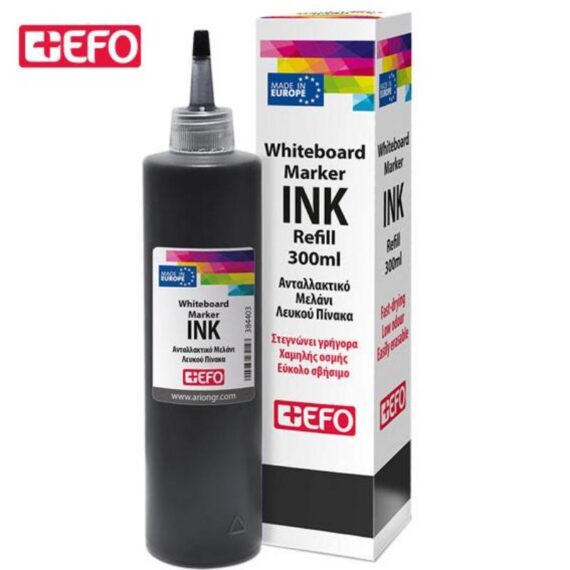 ΜΕΛΑΝΙ ΜΑΡΚΑΔΟΡΟΥ ΠΙΝΑΚΟΣ +EFO 300ml ΜΑΥΡΟ